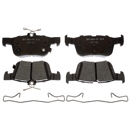 Raybestos Ford Fusion 13-15 Brake Pad Set, Mgd1665Ch MGD1665CH
